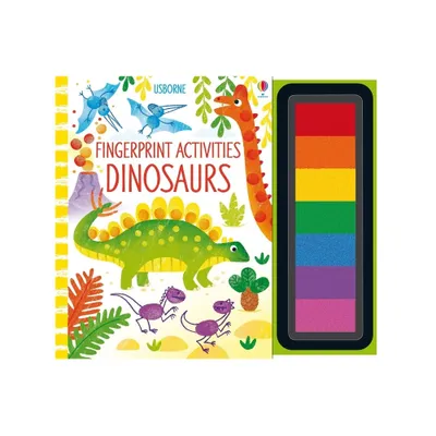 Fingerprint Activities Dinosaurs - by Fiona Watt (Mixed Media Product)