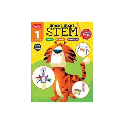 Smart Start: Stem, Grade 1 Workbook - by Evan-Moor Educational Publishers (Paperback)