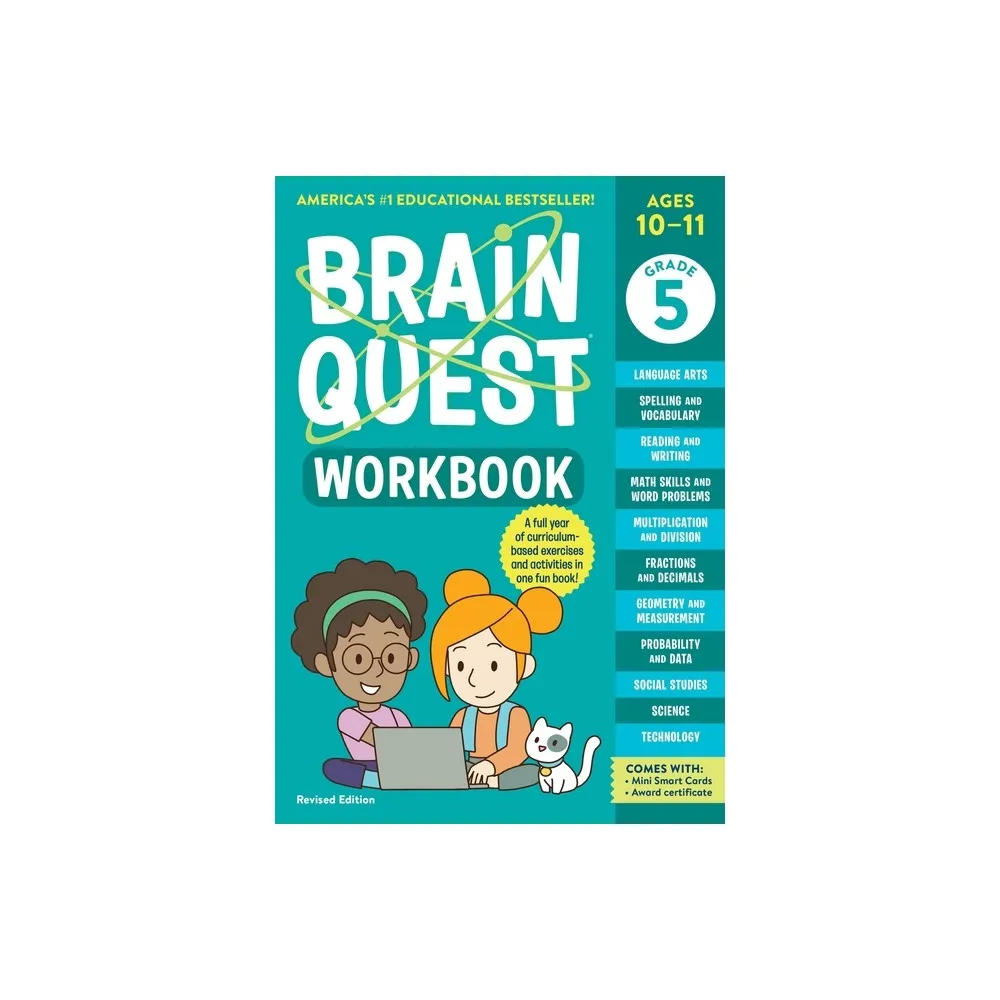 Workman Brain Quest Workbook: 5th Grade Revised Edition - (Brain Quest  Workbooks) by Workman Publishing (Paperback) | The Market Place