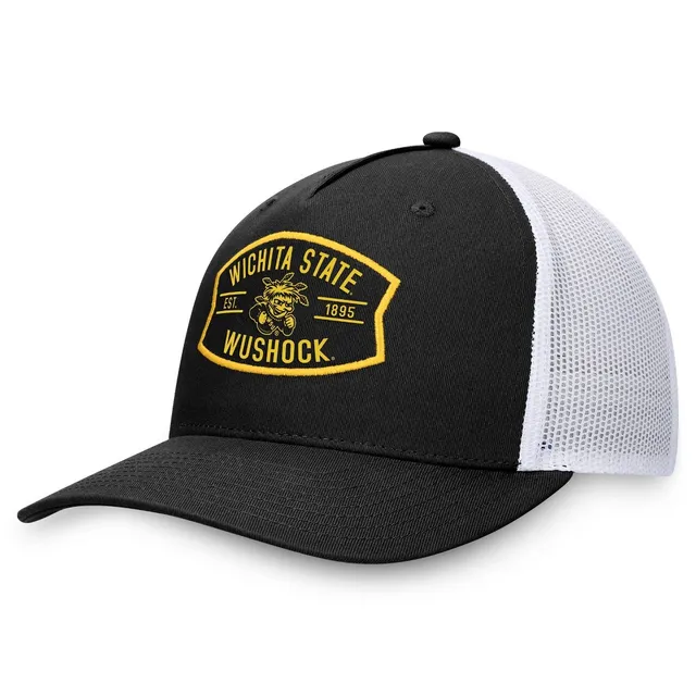 Men's Top of the World Black Wichita State Shockers Triple Threat  Adjustable Hat
