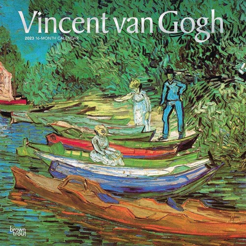 browntrout-2023-square-wall-calendar-vincent-van-gogh-browntrout-connecticut-post-mall