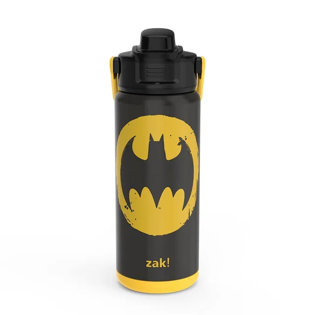 Zak Designs 20oz Stainless Steel Kids' Water Bottle with Antimicrobial  Spout 'Mario Movie