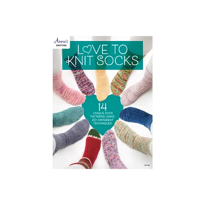 Love to Knit Socks - by Annies (Paperback)