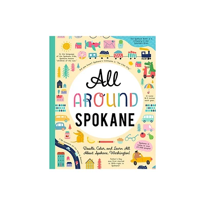 All Around Spokane - (Paperback)