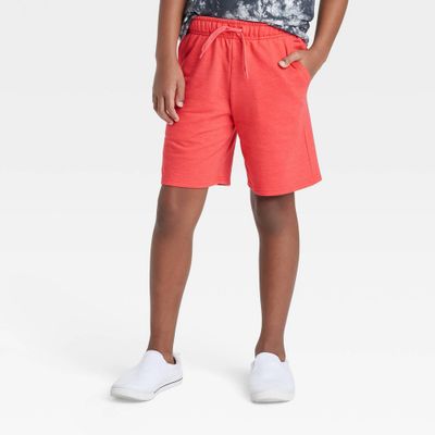 Boys Pull-On At the Knee Knit Shorts