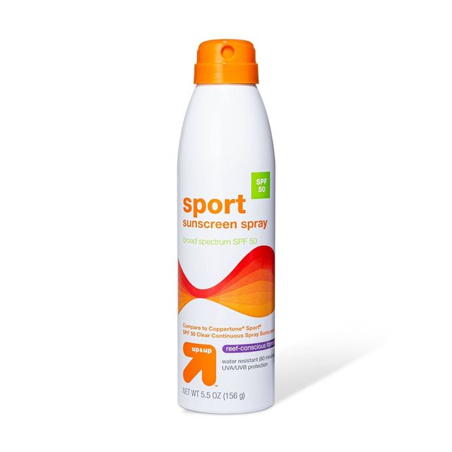 Continuous Sport Sunscreen Spray - SPF 50 - 5.5oz - up&up