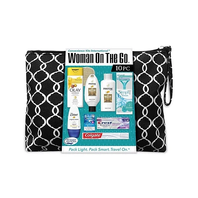 Convenience Kits International Womens Travel Bath and Body Kit - Trial Size - 10pc