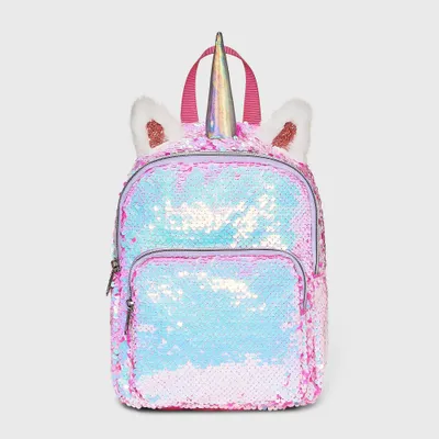 Kid 7 Unicorn Flip Sequin Mini Backpack - Cat & Jack