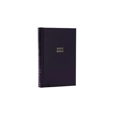 NKJV Personal Size Large Print Bible with 43,000 Cross References, Black Hardcover, Red Letter, Comfort Print - by Thomas Nelson