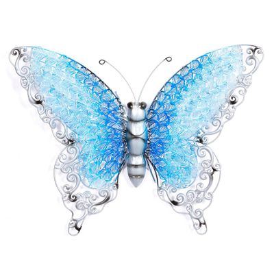 Eclectic Metal Butterfly Wall Decor - & May: Artwork