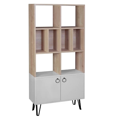 Niche 65 Storage Bookcase Light Oak