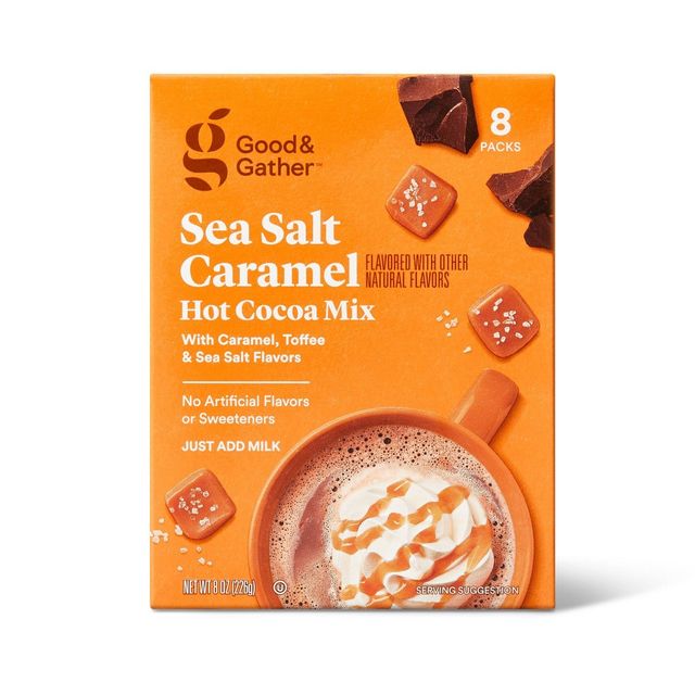 Sea Salt Caramel Hot Cocoa Mix - 8oz - Good & Gather