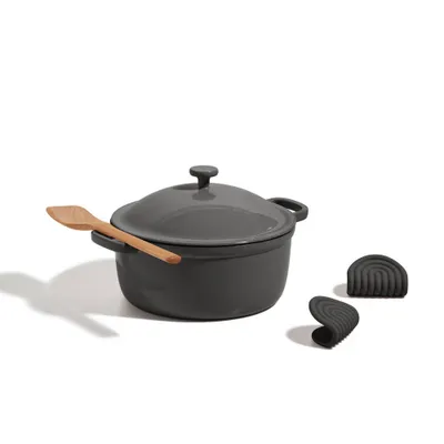 Our Place 5.5qt 10.5 Cast Iron Perfect Pot - : Cookware, & Pots, Enamel, Hand