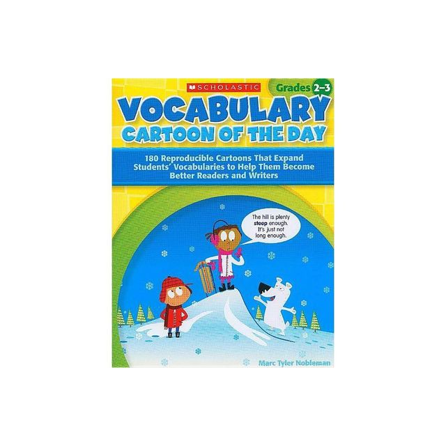 Vocabulary Cartoon of the Day, Grades 2-3 - by Marc Nobleman (Paperback)