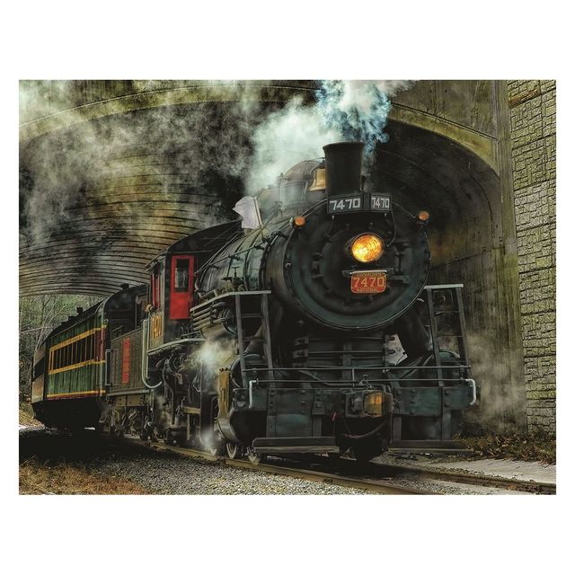 Springbok Green Mountain Express Puzzle 100pc