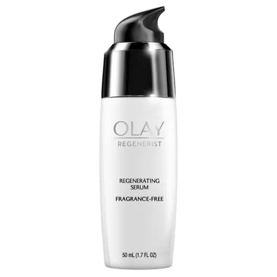 Olay Regenerist Regenerating Serum, Fragrance-Free Light Gel Face Moisturizer - 1.7 fl oz