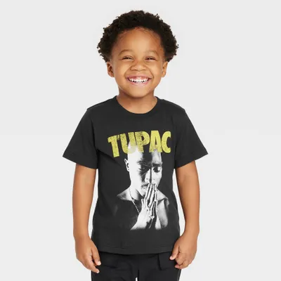 Toddler Tupac Solid Short Sleeve T-Shirt