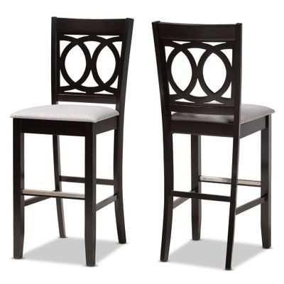 Set of 2 Carson Barstool - Studio: Rectangle