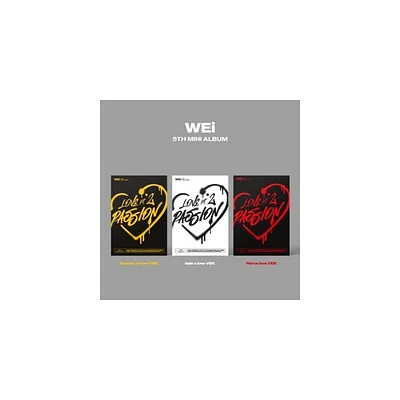 Wei - Love Pt.2 : Passion - incl. 84pg Photo Book, Lyric Book, Film Photo, ID Card + 2 Photo Cards (CD)