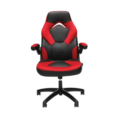 RESPAWN 3085 Ergonomic Gaming Chair with Flip-up Arms Red