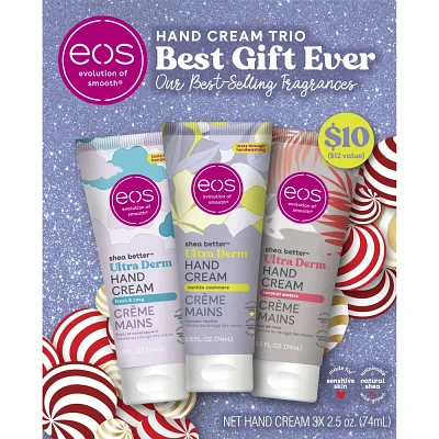 eos Holiday Hand Cream Trio Gift Set - 2.5 fl oz - 3pk