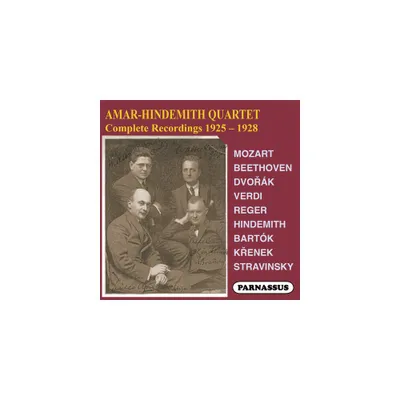 Amar Quartet Hindemith - Amar-Hindemith Quartet complete recordings 1925-8 (CD)