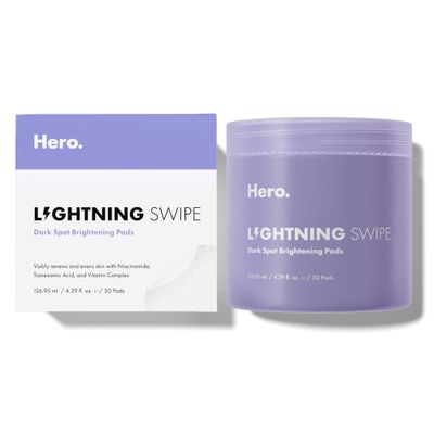 Hero Cosmetics Lightning Swipe Dark Spot Brightening Pad - 50ct