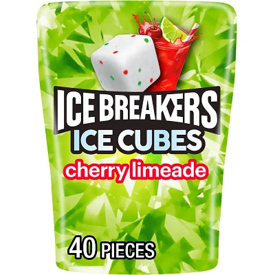 Ice Breakers Ice Cubes Cherry Limeade Bottle Pack Gum - 3.24oz