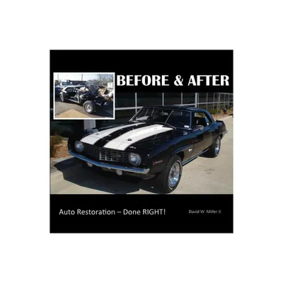 BEFORE & AFTER - Auto Restoration - Done RIGHT! - by David W Miller (Paperback)