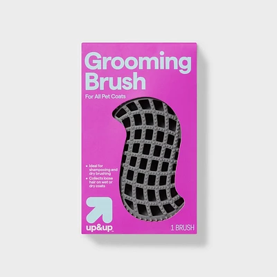 Dog Grooming Hand Rubber Brush - up&up