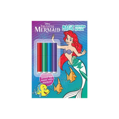 Disney Little Mermaid: Magic Pattern Reveal: Ocean Explorer - by Editors of Dreamtivity (Paperback)