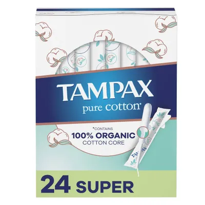 Cora Organic Cotton Tampons Mix Pack - Regular/super Absorbency