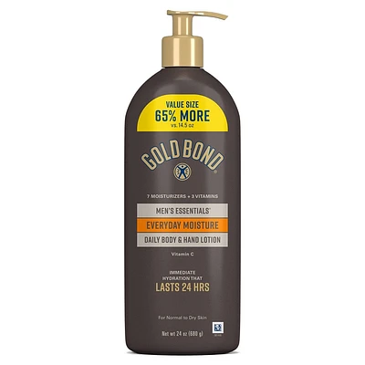 Gold Bond Mens Moisture Hand and Body Lotion - 24oz