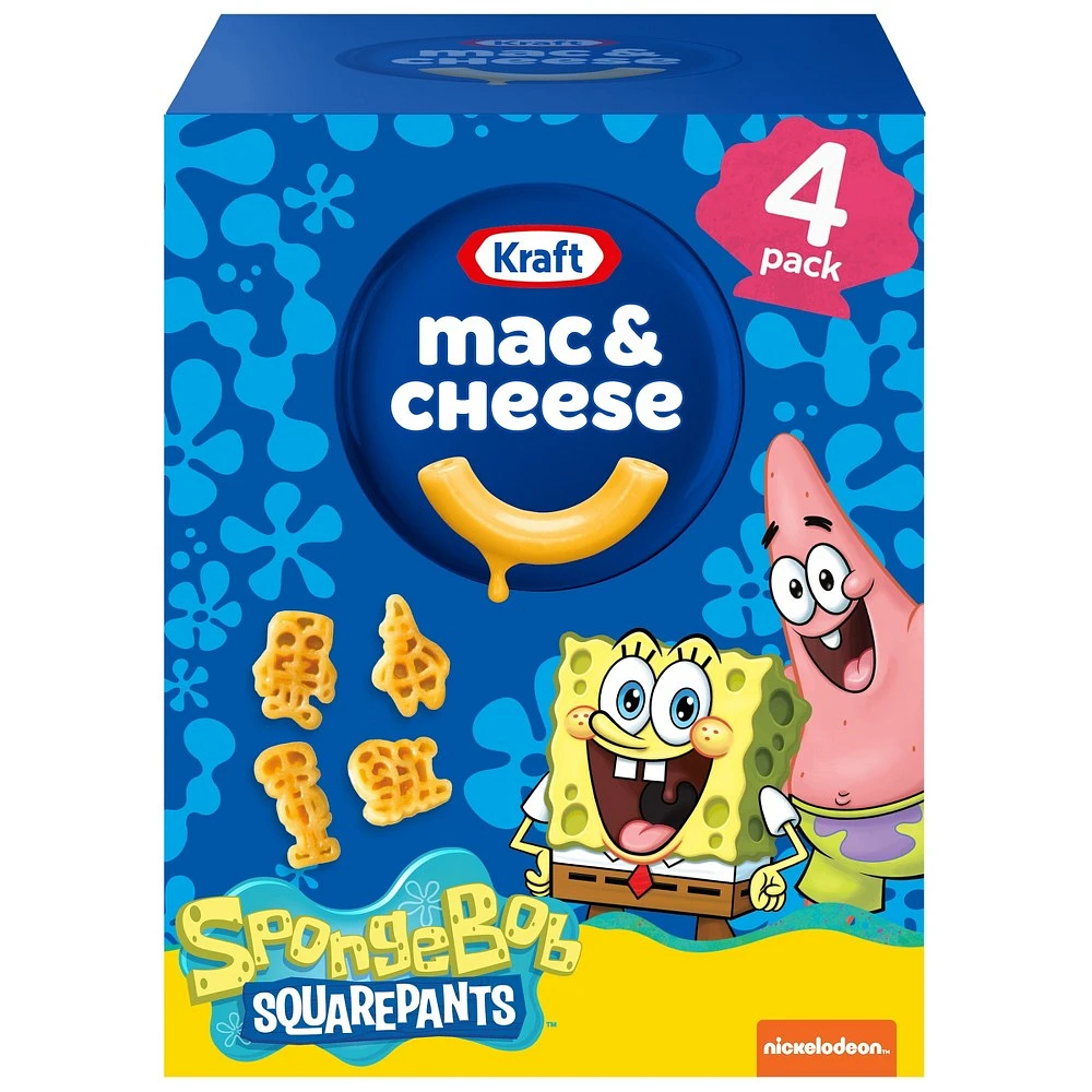 Kraft Spongebob Shapes Mac & Cheese