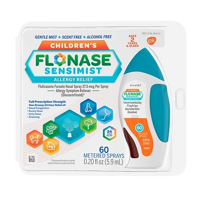 Childrens Flonase Sensimist Allergy Relief Nasal Spray - Fluticasone Furoate - 0.2 fl oz