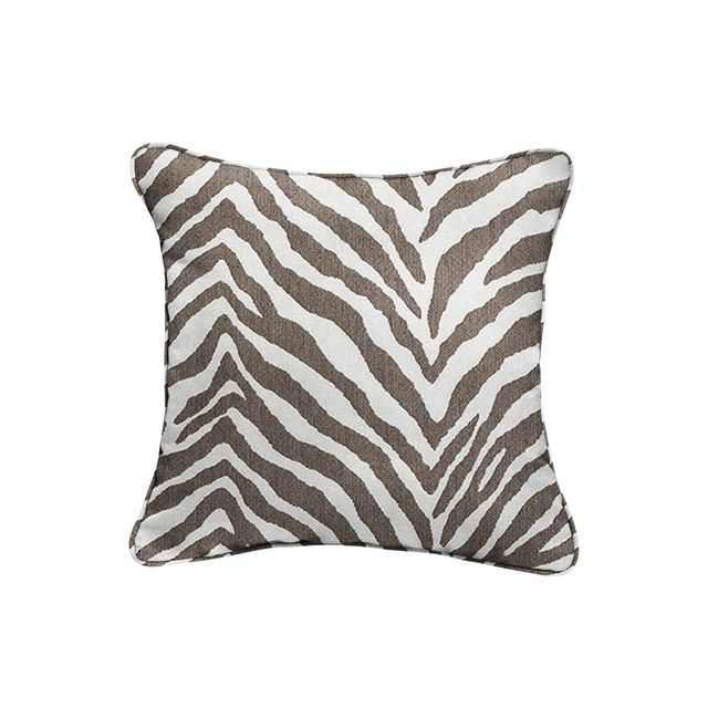 Sunbrella  2pk Indoor/Outdoor Throw Pillow Gray Zebra