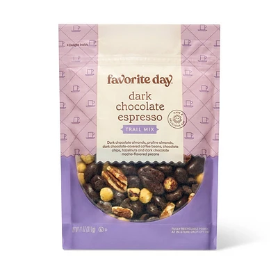 Dark Chocolate Espresso Trail Mix - 11oz - Favorite Day