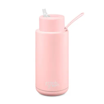 frank green 34oz Ceramic Reusable Bottle Mint Gelato