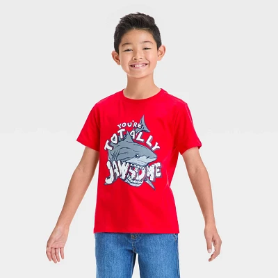 Boy Short Sleeve Valentine Day Graphic T-Shirt