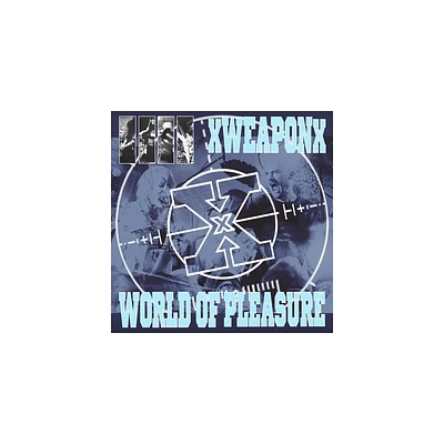 World of Pleasure - Weapon of Pleasure Split (Explicit Lyrics Colored Vinyl Blue) (vinyl 12 inch single)