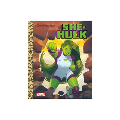 She-Hulk Little Golden Book (Marvel) - by Jeneanne Debois (Hardcover)