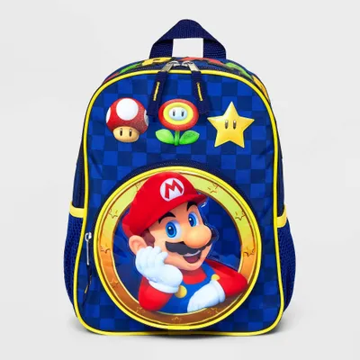 Kids Super Mario Mini Backpack - Blue