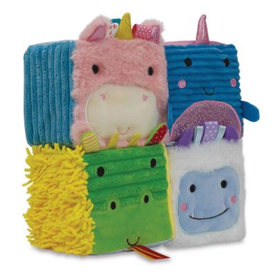 Make Believe Ideas Snuggables Soft Activity Cubes