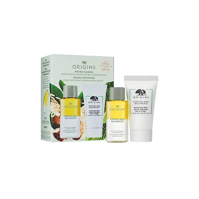 Origins Double Cleanse Checks and Balance Cleansing Duo - 2pc - Ulta Beauty