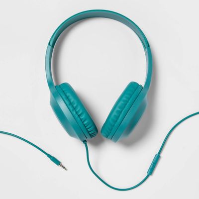 heyday Wired On-Ear Headphones- Bright Teal