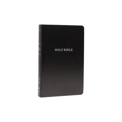 KJV, Gift and Award Bible, Imitation Leather, Black, Red Letter Edition - by Thomas Nelson (Paperback)