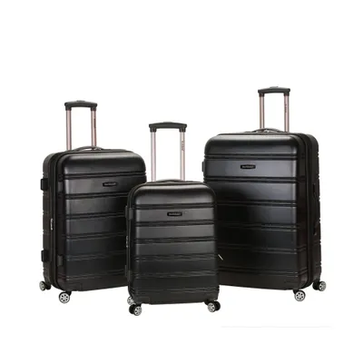 Miami Carryon Collins Expandable Hardside Checked 3pc Luggage Set : Target