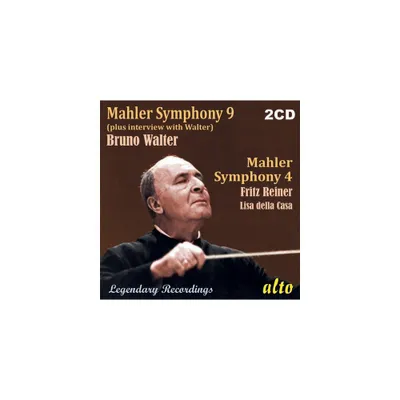 Bruno Walter & Fritz Reiner - Mahler: Symphony 9 (+interview) Symphony 4 (CD)