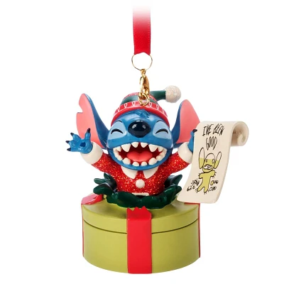 Disney Lilo & Stitch Sketchbook Christmas Tree Ornament