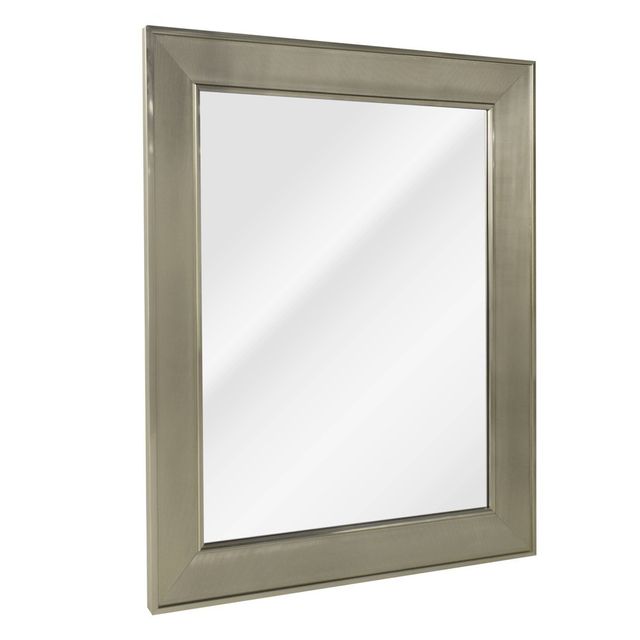 29 x 35 Pave Wall Mirror in Brushed Nickel - Head West